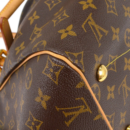 Louis Vuitton Tivoli Handbag Monogram Canvas, BROWN, CANVAS, Handbag
