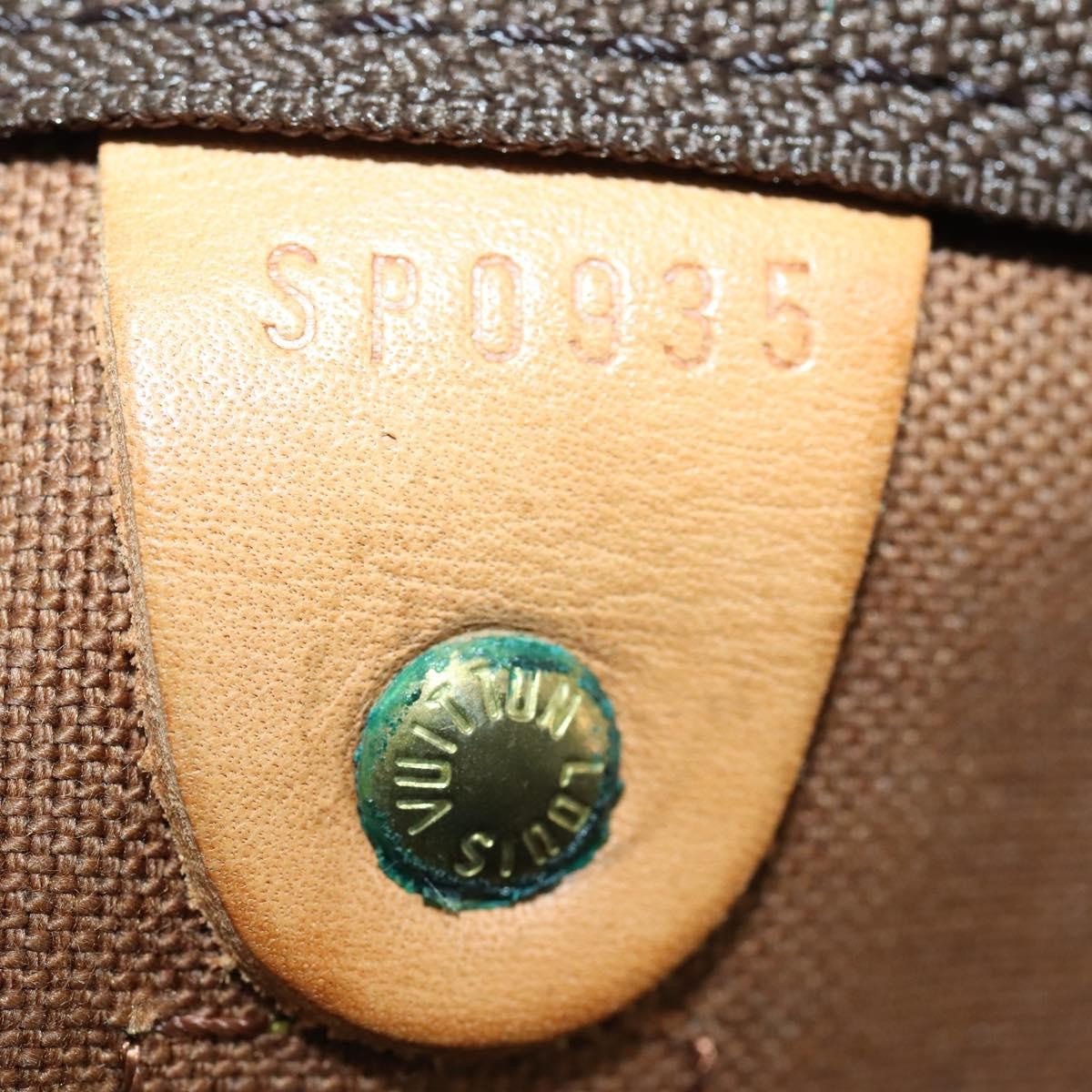 Louis Vuitton Keepall Bag Monogram Canvas, BROWN, CANVAS, Travel bag