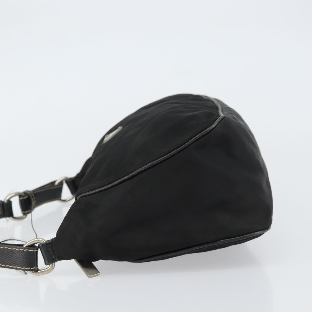 Prada Vintage Shoulder Bag Tessuto, BLACK, NYLON, Shoulder bag