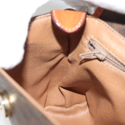 Celine Triomphe vintage handbag Macadam canvas, BROWN, CANVAS, Handbag