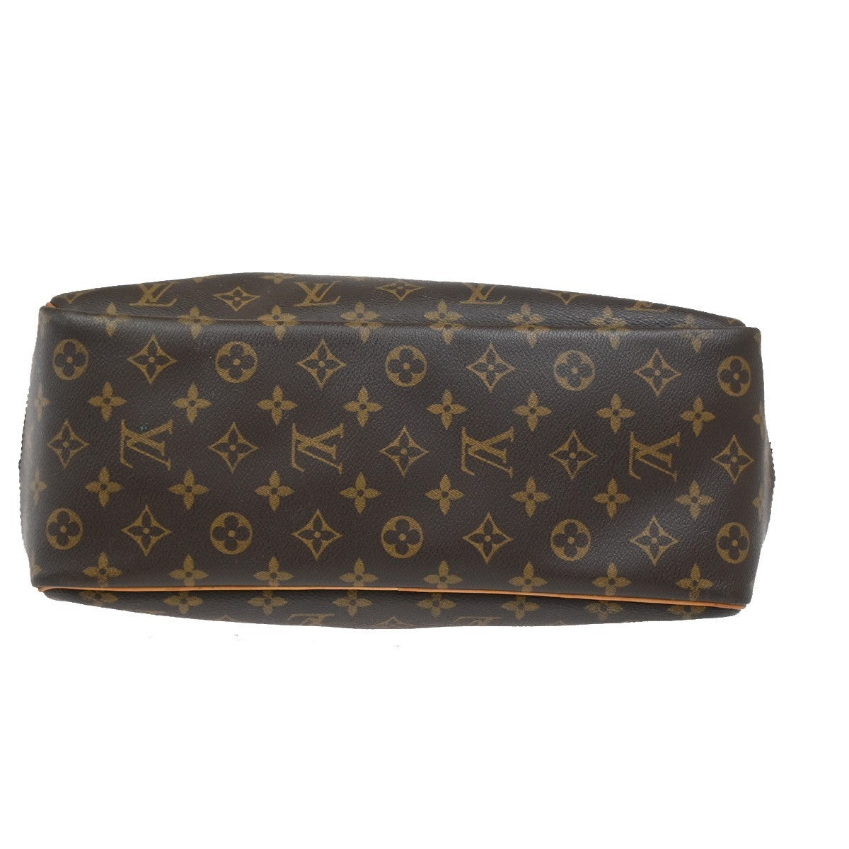 Louis Vuitton Deauville Handbag Monogram Canvas, BROWN, LEATHER, Handbag