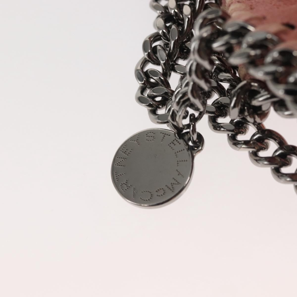 Stella McCartney Falabella Fold Over Crossbody Bag Suede, PINK, SUEDE, Crossbody bag