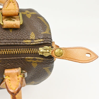 Louis Vuitton Speedy Mini HL Handbag Monogram Canvas, Brown, Canvas, Handbag