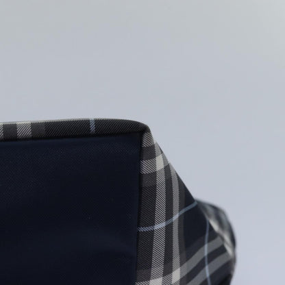 Burberry Nova Check Tote Nylon, NAVY, NYLON, Tote bag