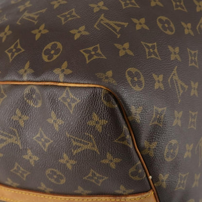 Louis Vuitton Keepall Bag Monogram Canvas, BROWN, CANVAS, Travel bag