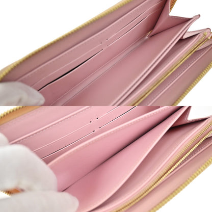 Louis Vuitton Zipped Wallet Monogram Eclipse Canvas, BEIGE, PATENT_LEATHER, Wallets