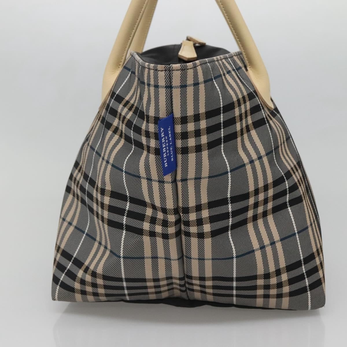 Burberry Nova Check Tote Nylon, GRAY, NYLON, Tote bag
