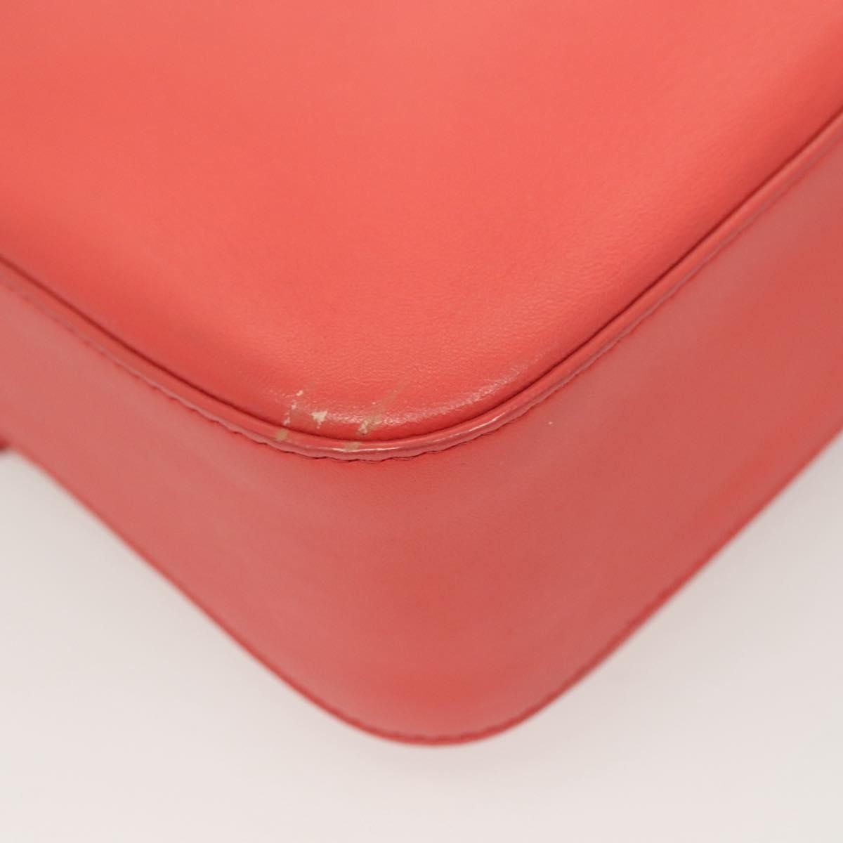 Fendi Be Baguette Flap Bag Leather, PINK, LEATHER, Shoulder bag