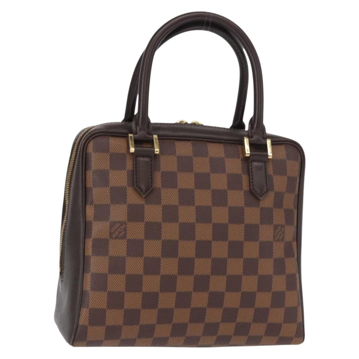 Louis Vuitton Brera Handbag Damier, BROWN, CANVAS, Handbag