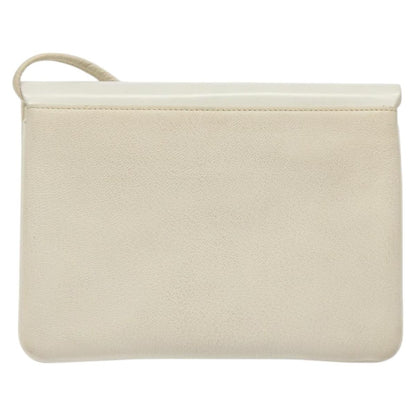 Givenchy Vintage 4G shoulder bag Leather, WHITE, LEATHER, Shoulder bag