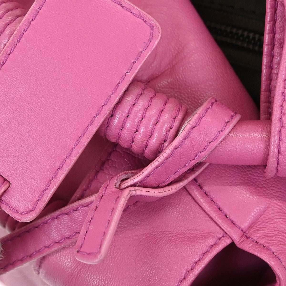 Loewe Anagram Logo Nappa Aire Hand Bag Leather, PINK, LEATHER, Tote bag