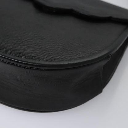 Saint Laurent Vintage Shoulder Bag Leather, BLACK, LEATHER, Shoulder bag