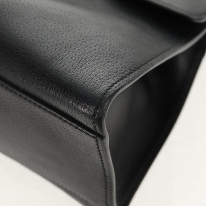 Gucci Totem Top Handle Bag Leather, BLACK, LEATHER, Handbag