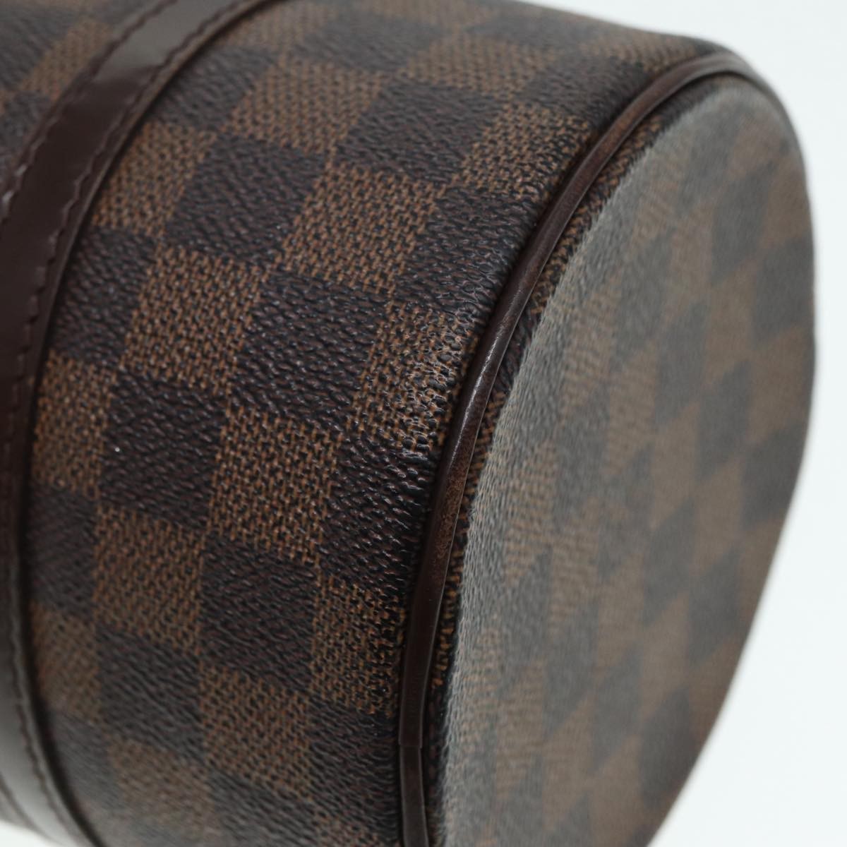 Louis Vuitton Papillon Handbag Damier, BROWN, CANVAS, Handbag