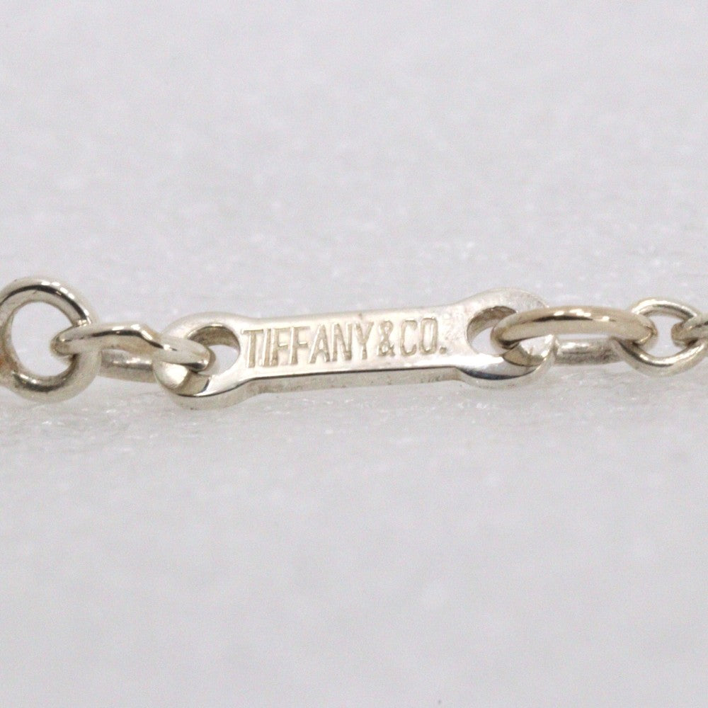 Tiffany & Co. Elsa Peretti Open Heart Pendant Necklace Sterling Silver, SILVER, SILVER, Necklace