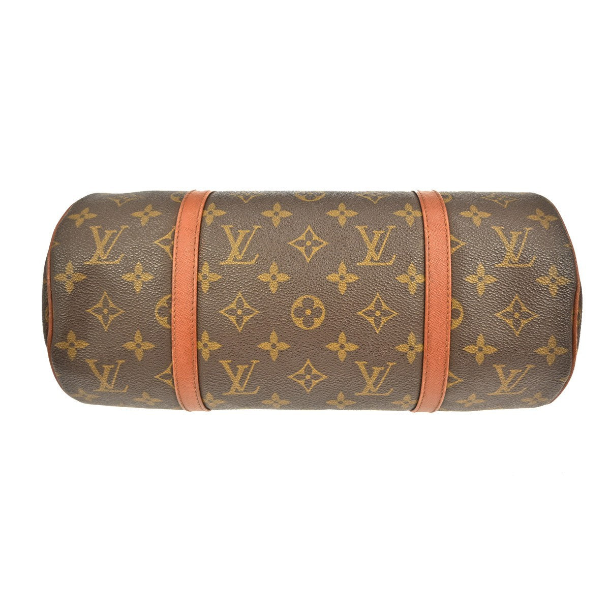 Louis Vuitton Papillon Handbag Monogram Canvas, BROWN, CANVAS, Handbag