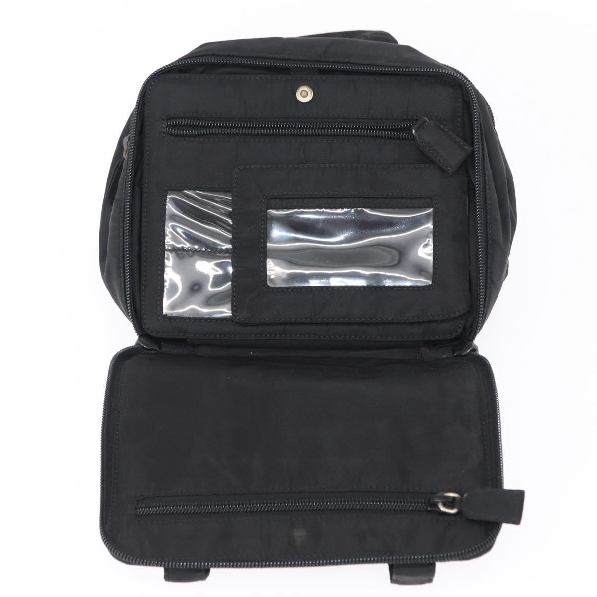 Prada Vintage Handbag Tessuto, BLACK, NYLON, Handbag