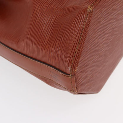 Louis Vuitton Vintage Sac d'Epaule Handbag Epi Leather, BROWN, LEATHER, Shoulder bag