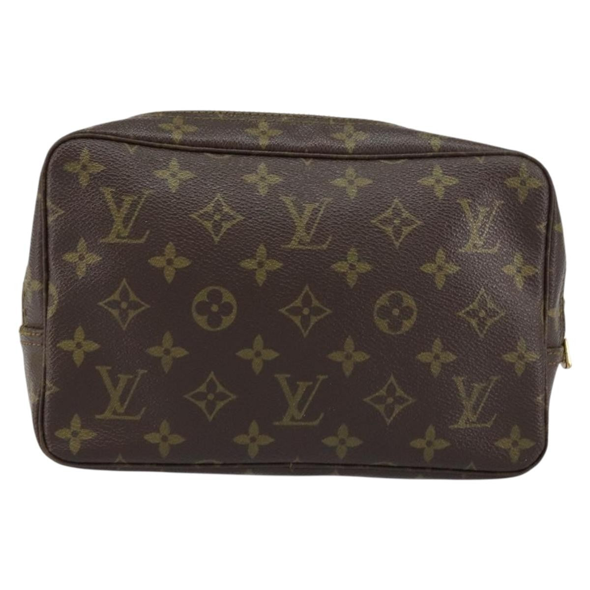 Louis Vuitton Trousse Toilette Monogram Canvas, BROWN, CANVAS, Clutche & pouche