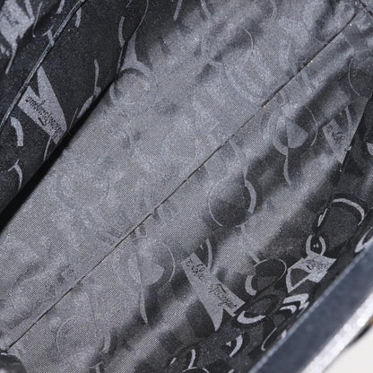 Salvatore Ferragamo Vala tote Leather, NAVY, LEATHER, Tote bag