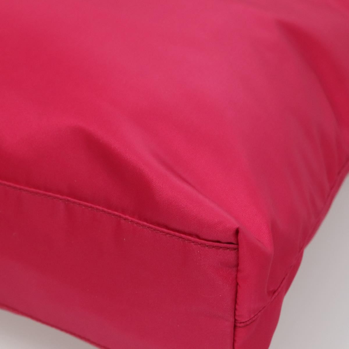 Prada Convertible Front Pocket Tote Tessuto, PINK, NYLON, Tote bag