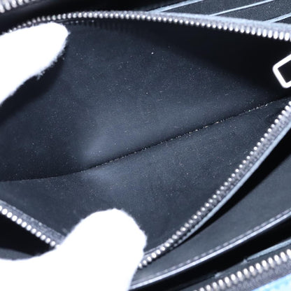 Louis Vuitton Organiser Atholl Leather, BLUE, LEATHER, Wallets