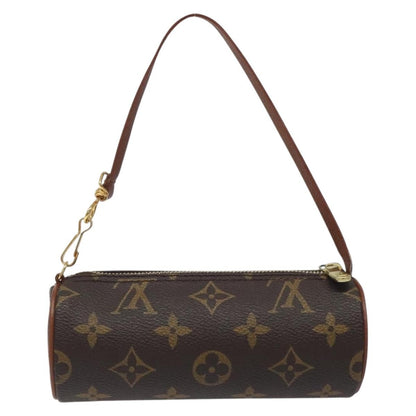 Louis Vuitton Papillon Pochette Monogram Canvas, BROWN, CANVAS, Handbag