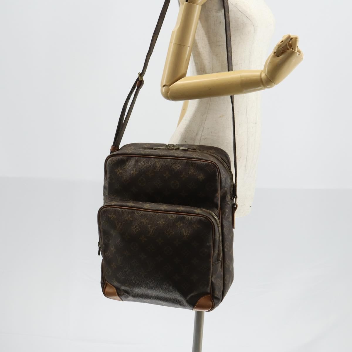 Louis Vuitton Amazone Bag Monogram Canvas, BROWN, CANVAS, Shoulder bag