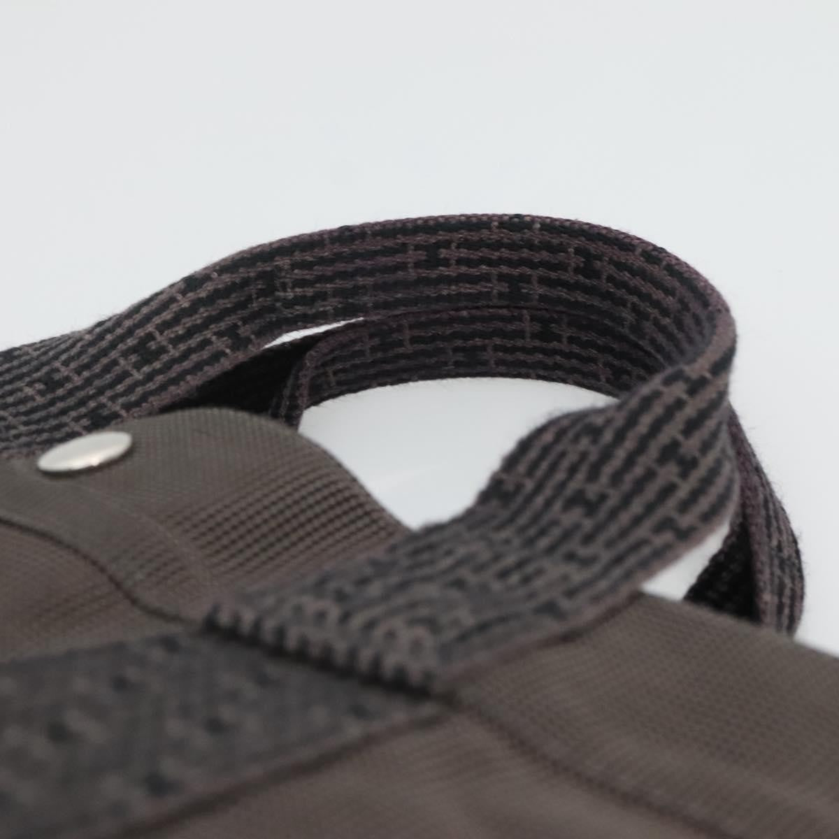 Hermes Fourre-tout Herline Fourre-tout Herline, GRAY, CANVAS, Tote bag