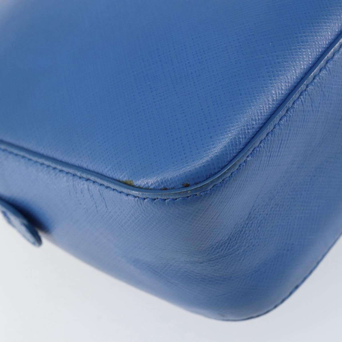 Salvatore Ferragamo Vala Chain Shoulder bag Leather, BLUE, LEATHER, Shoulder bag