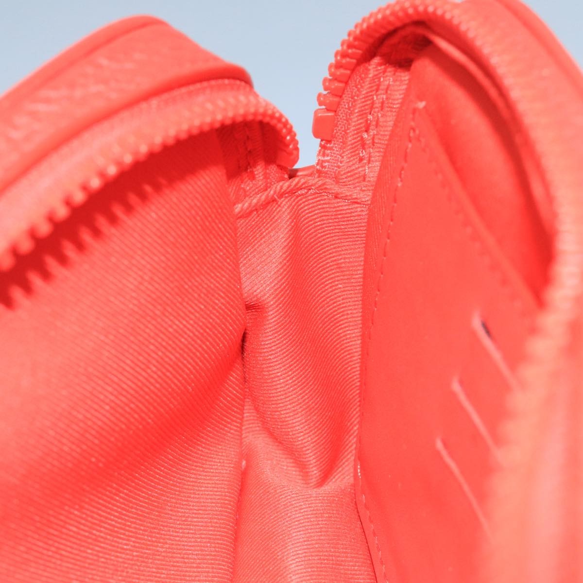 Louis Vuitton Solar Ray Pochette Volga Monogram Taurillon Leather, RED, LEATHER, Clutche & pouche