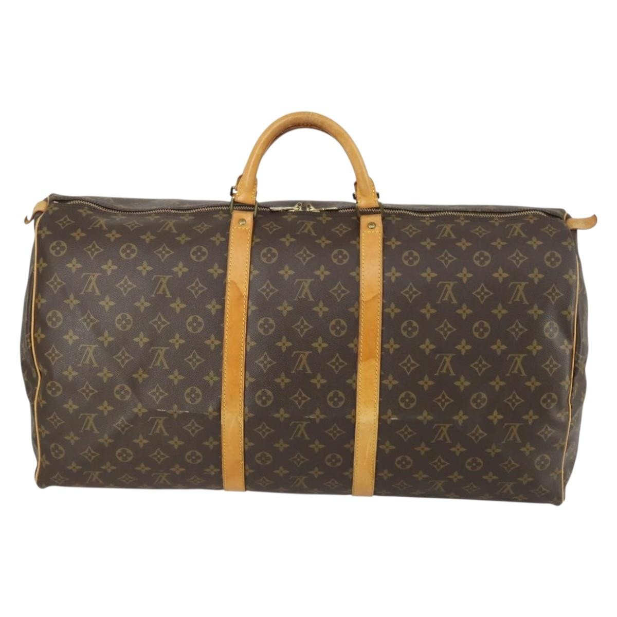 Louis Vuitton Keepall Bag Monogram Canvas, Multicolour, Canvas, Travel Bag