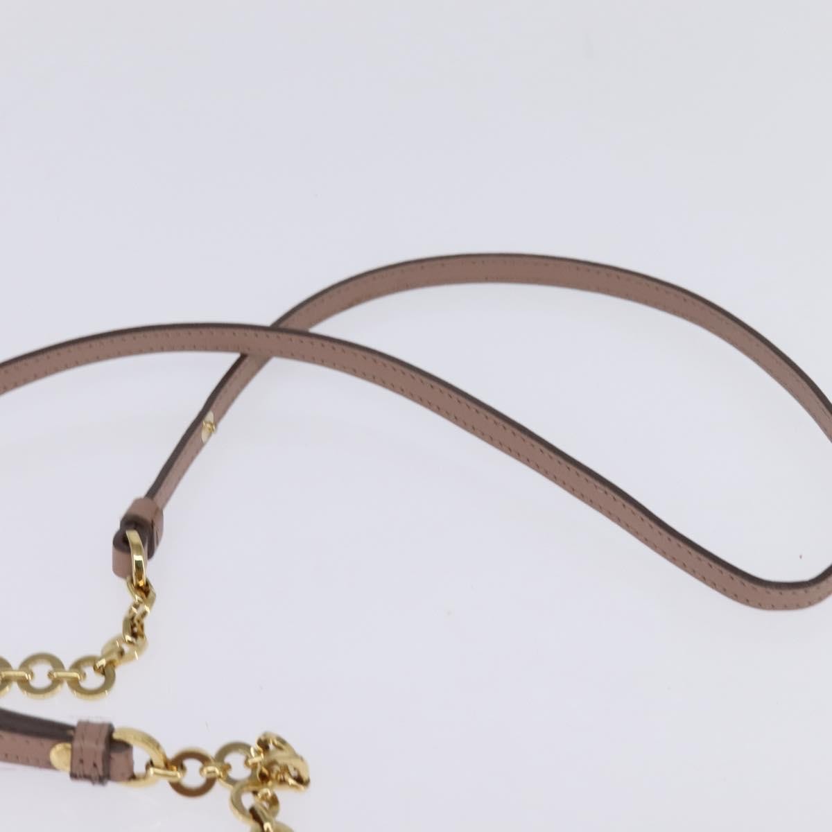 Salvatore Ferragamo Gancini Shoulder Bag Leather, BEIGE, LEATHER, Shoulder bag