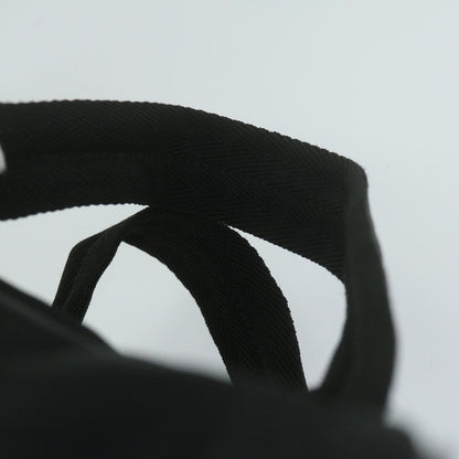 Prada Vintage Zip Handbag Tessuto, BLACK, NYLON, Handbag