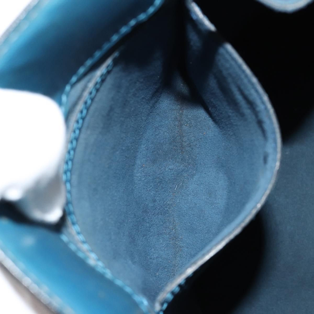 Louis Vuitton Cluny Shoulder Bag Epi Leather, Blue, Leather, Shoulder Bag