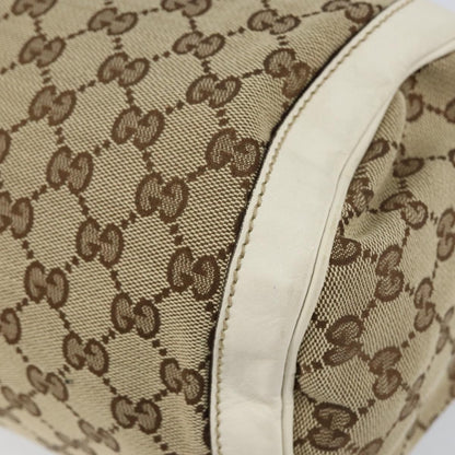 Gucci Trophy Boston Bag GG Canvas, BEIGE, CANVAS, Handbag