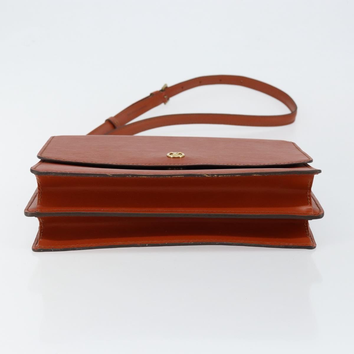 Louis Vuitton Grenelle Shoulder Bag Epi Leather, BROWN, LEATHER, Shoulder bag