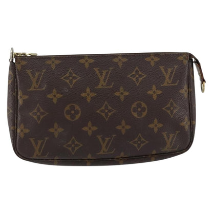 Louis Vuitton Pochette Accessoires NM Monogram Canvas, BROWN, CANVAS, Clutche & pouche