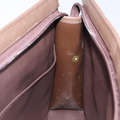 Burberry Nova check Pochette Canvas, BEIGE, CANVAS, Clutche & pouche