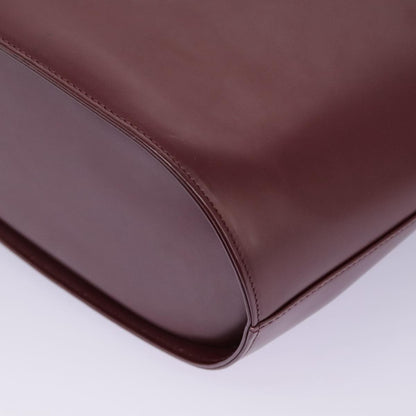 Burberry Shoulder Bag Leather, BURGUNDY, LEATHER, Shoulder bag