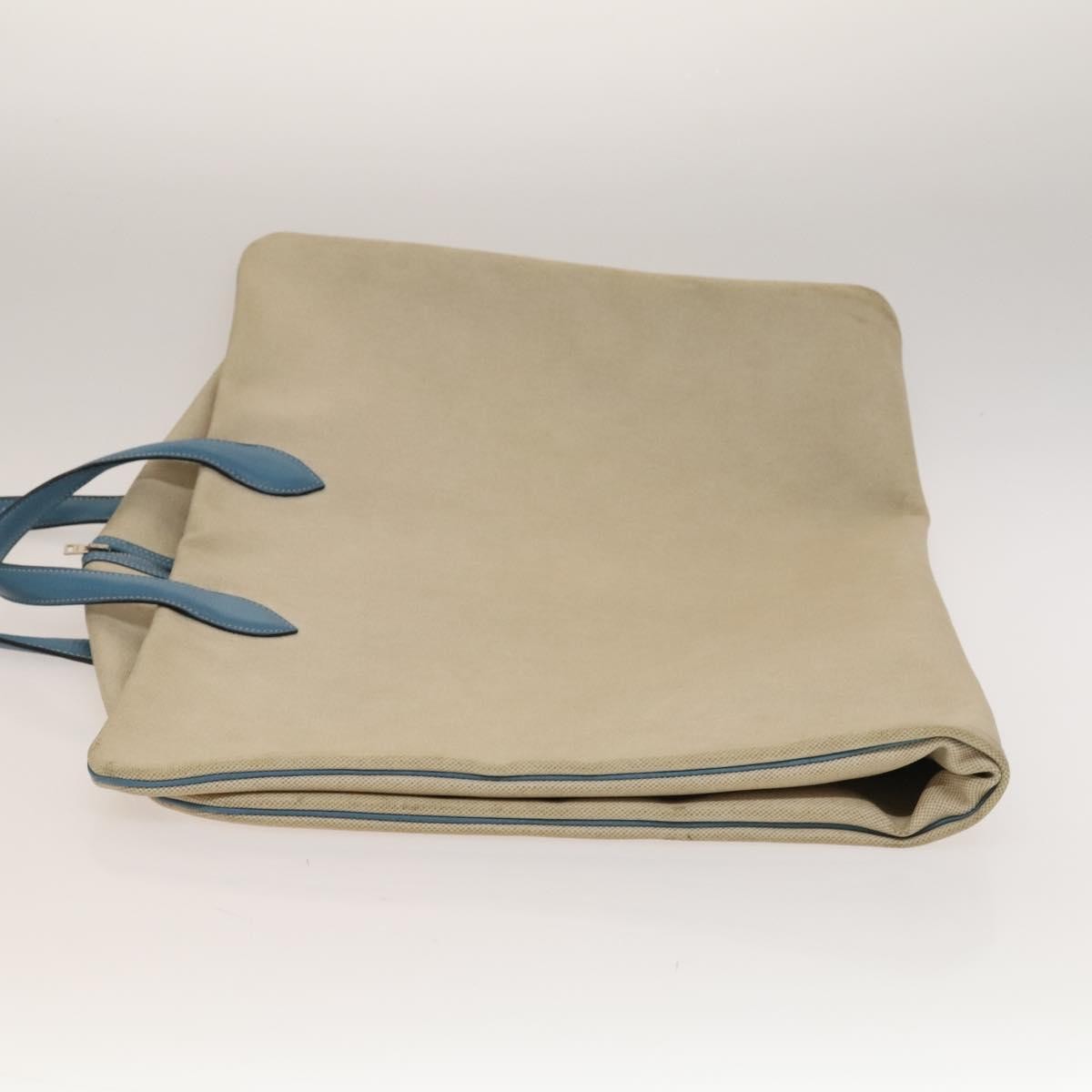 Hermes Garment Cover Toile, BEIGE, CANVAS, Tote bag