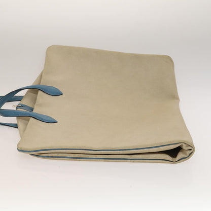 Hermes Garment Cover Toile, BEIGE, CANVAS, Tote bag
