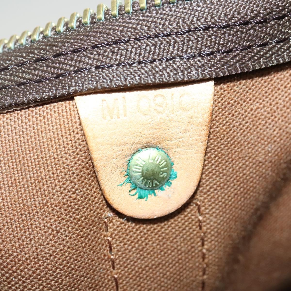 Louis Vuitton Keepall Bag Monogram Canvas, BROWN, CANVAS, Travel bag
