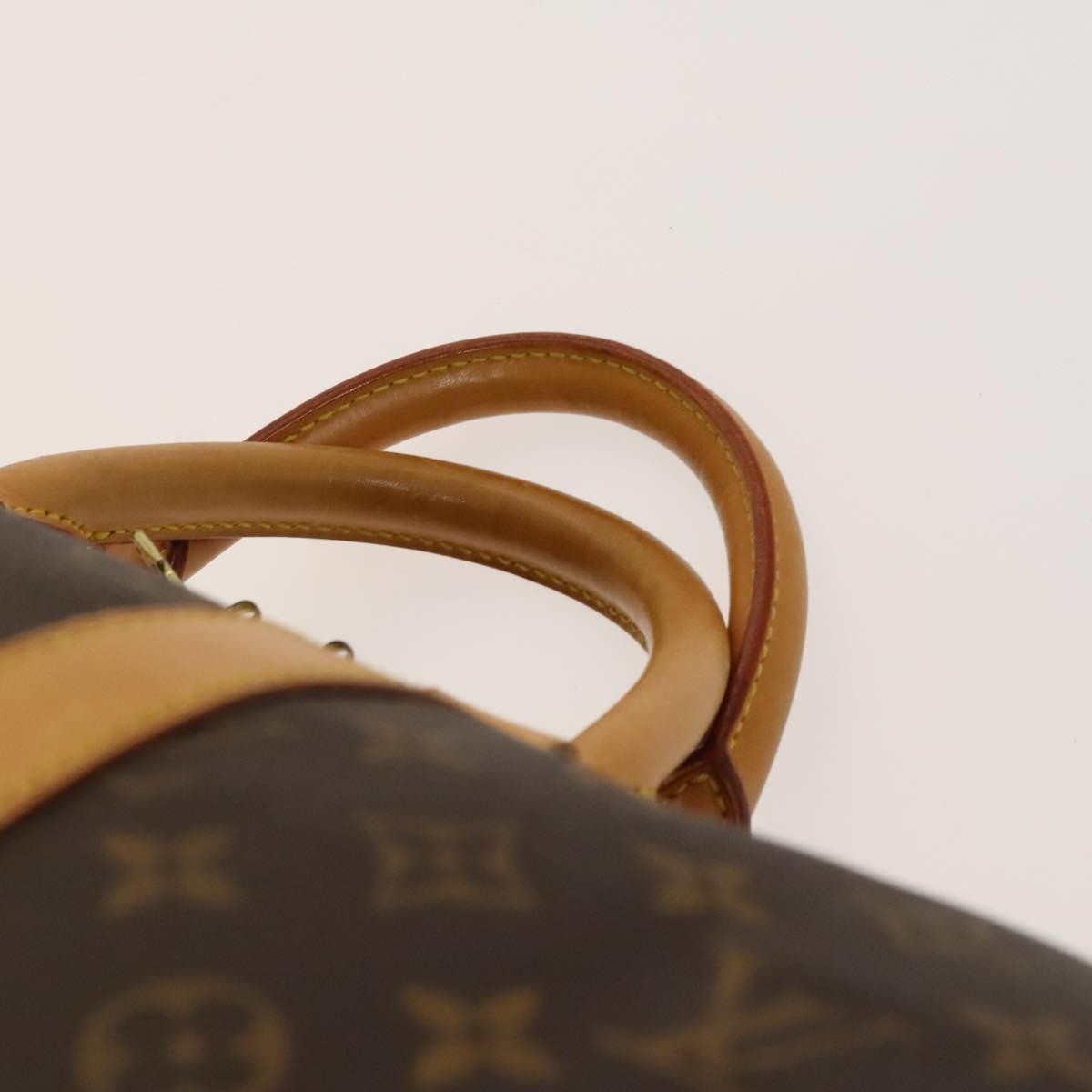 Louis Vuitton Keepall Bag Monogram Canvas, BROWN, CANVAS, Travel bag
