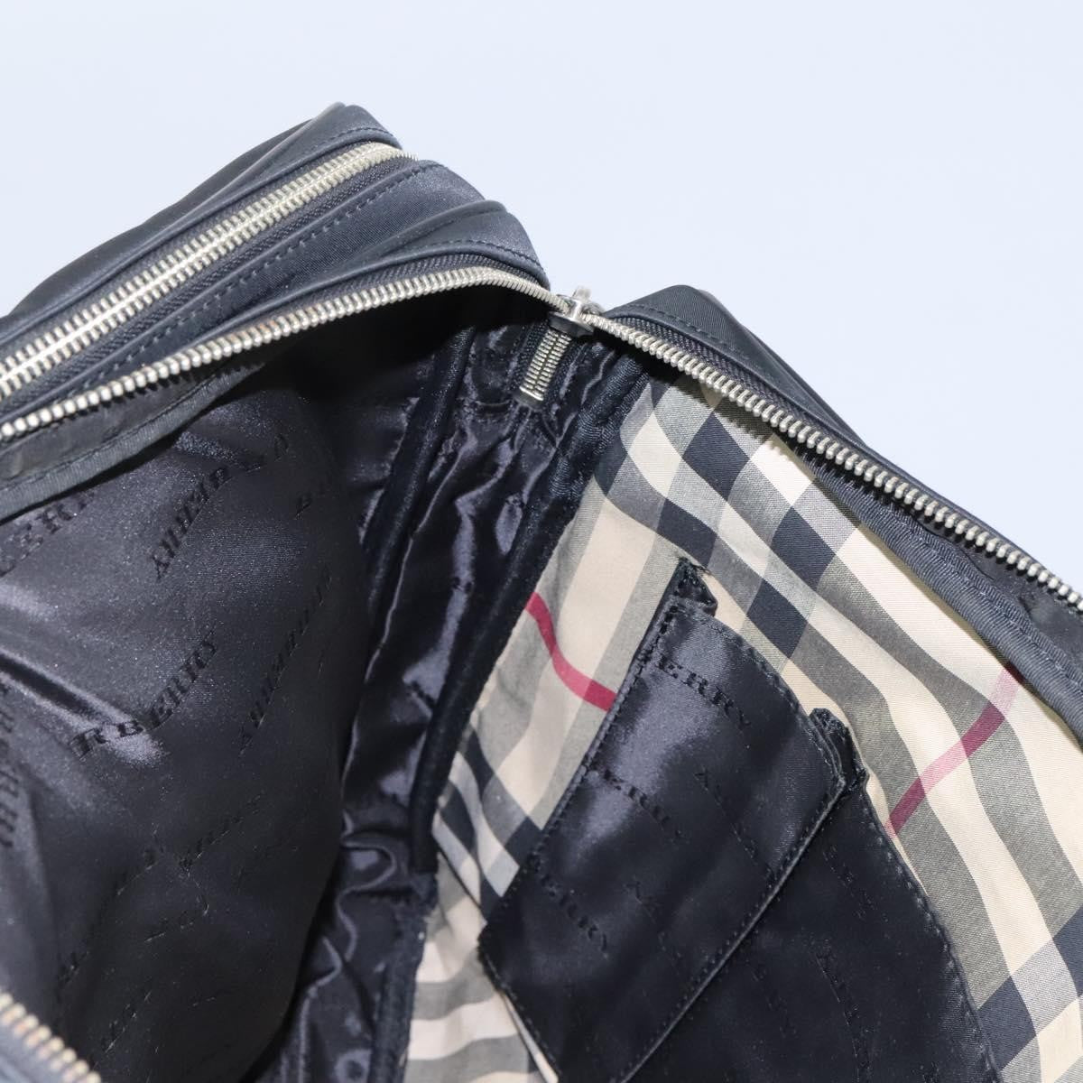 Burberry Black Label Business Bag Nylon, BLACK, NYLON, Briefcase