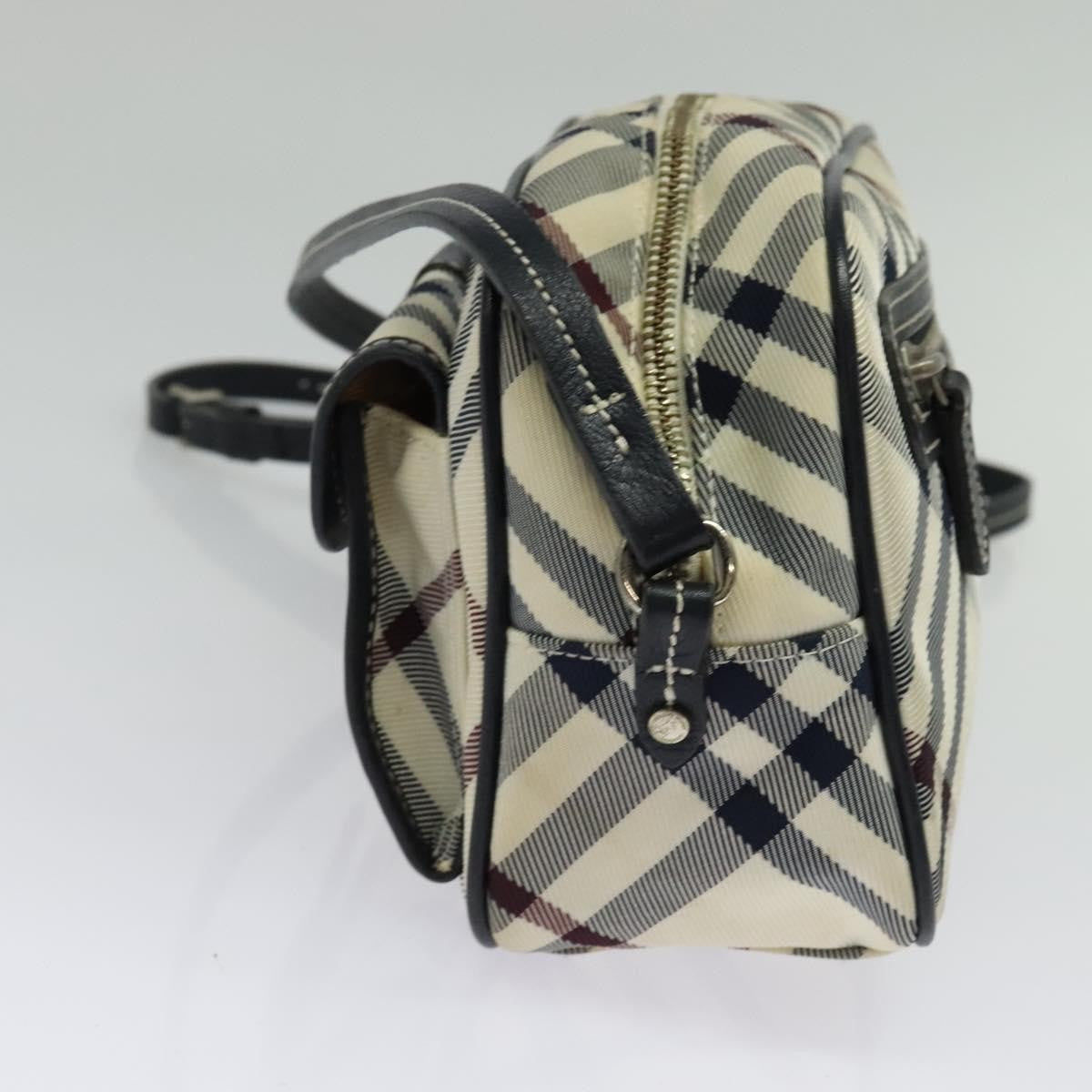 Burberry Nova Check Blue Label Canvas, BEIGE, CANVAS, Travel bag