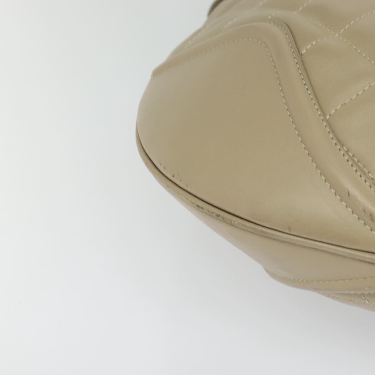 Burberry Hoxton Hobo Quilted Leather, BEIGE, LEATHER, Shoulder bag