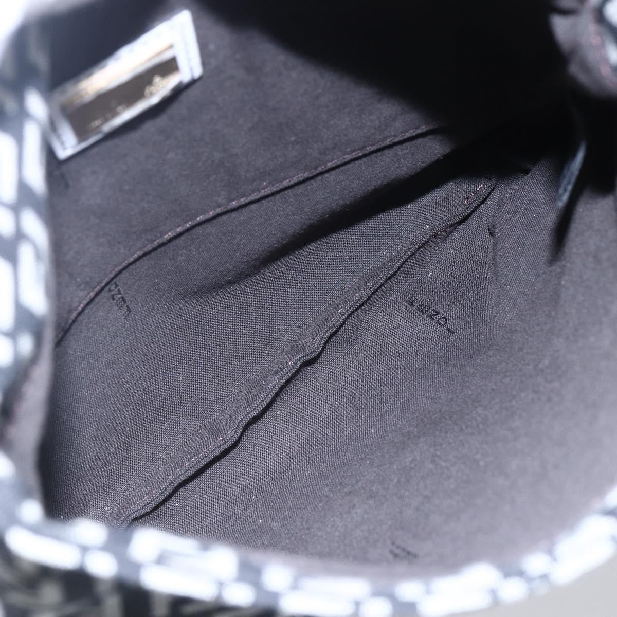 Fendi Vintage Flap Crossbody Bag Zucchino Canvas, BROWN, CANVAS, Shoulder bag