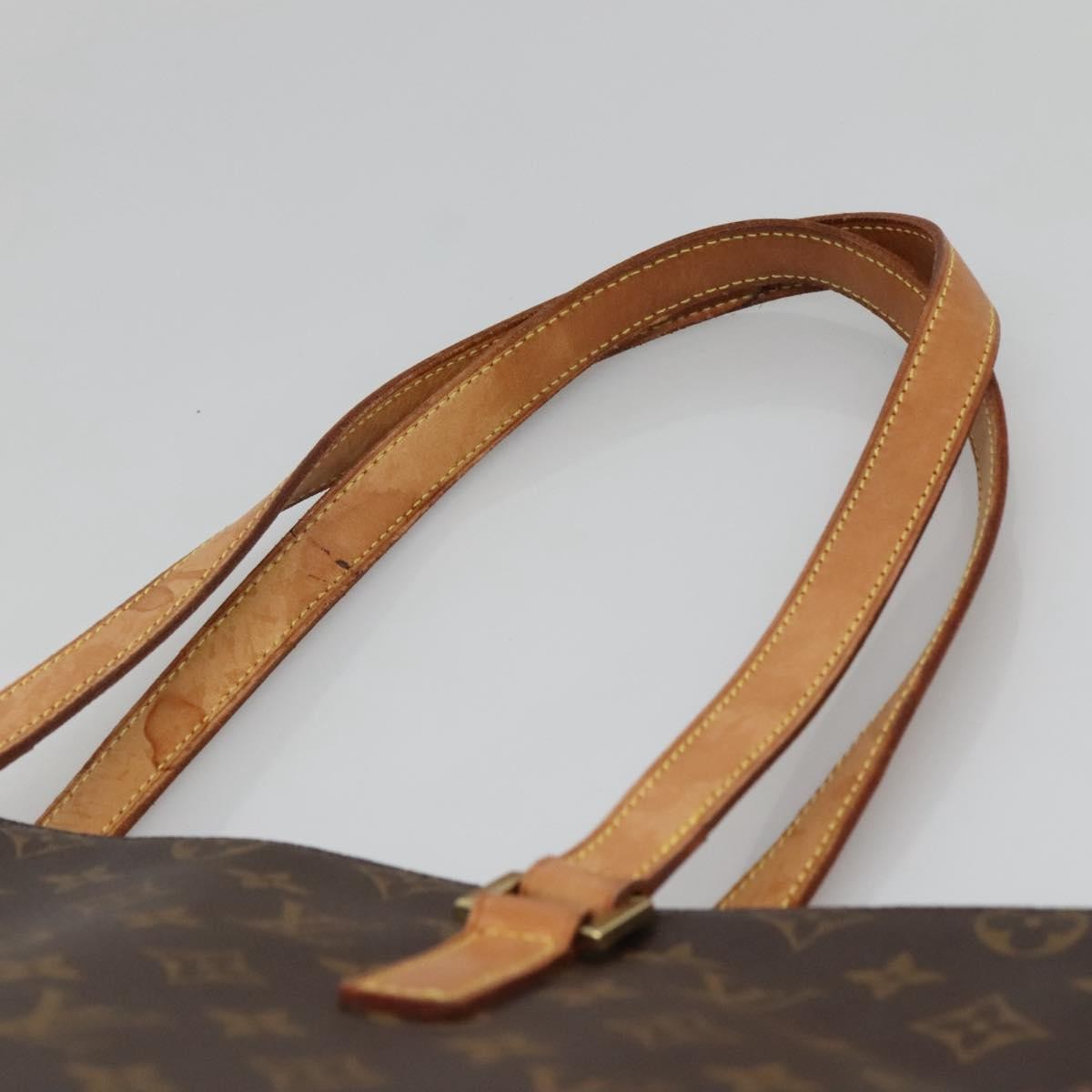 Louis Vuitton Cabas Piano Monogram Canvas, BROWN, CANVAS, Tote bag