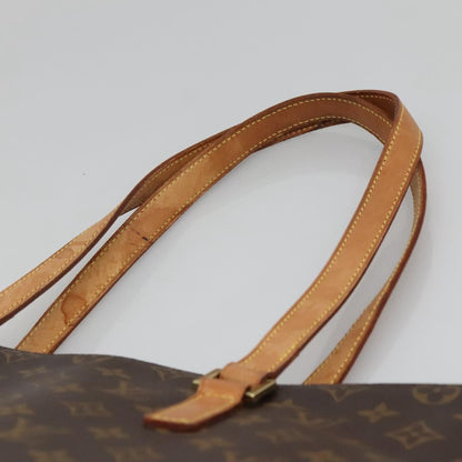 Louis Vuitton Cabas Piano Monogram Canvas, BROWN, CANVAS, Tote bag
